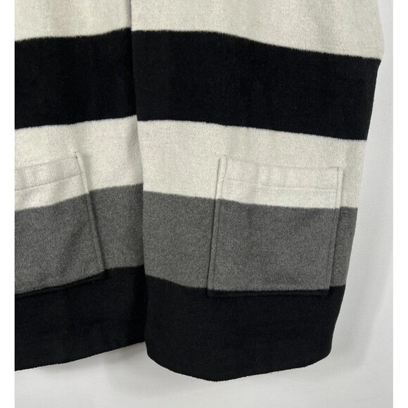 Lucky Brand Vest Poncho Blanket Cape Womens One Size Striped Open Front Western - Picture 3 of 9